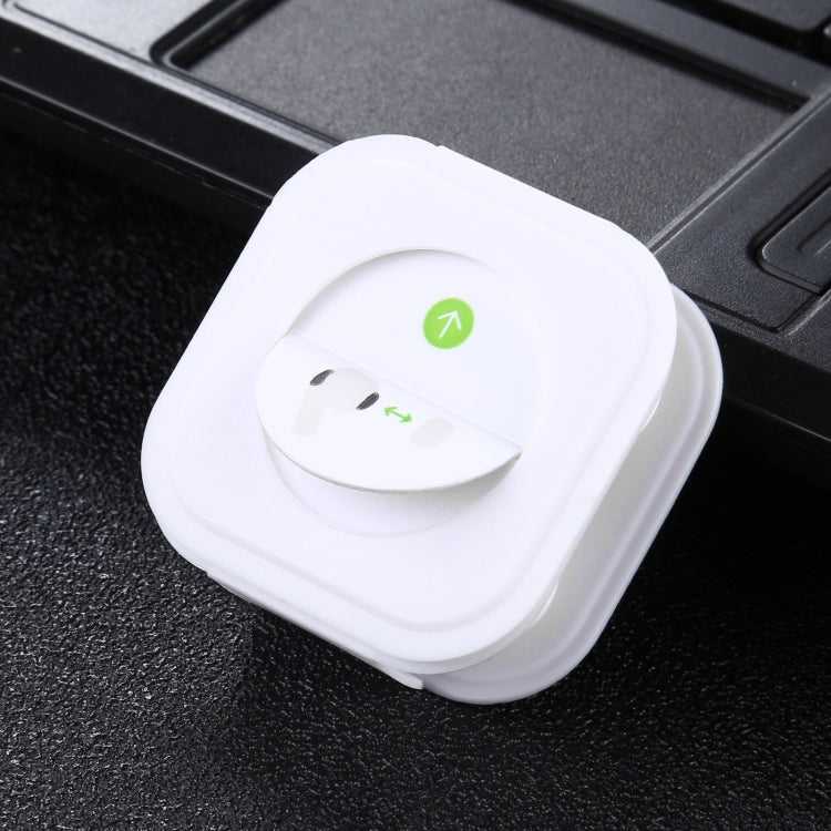2 Pairs Soft Silicone Ear Caps with Net for AirPods Earphones, Size:S