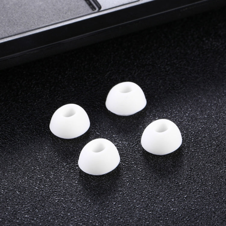 2 Pairs Soft Silicone Ear Caps with Net for AirPods Earphones, Size:L