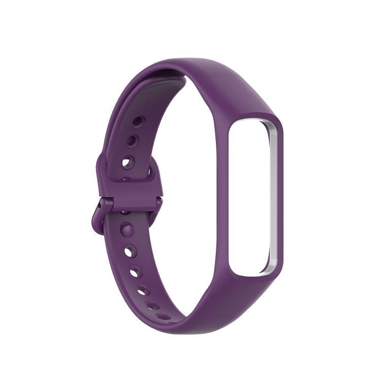 For Samsung Galaxy Fit 2 Silicone Watch Band(Purple) - Watch Bands by PMC Jewellery | Online Shopping South Africa | PMC Jewellery | Buy Now Pay Later Mobicred