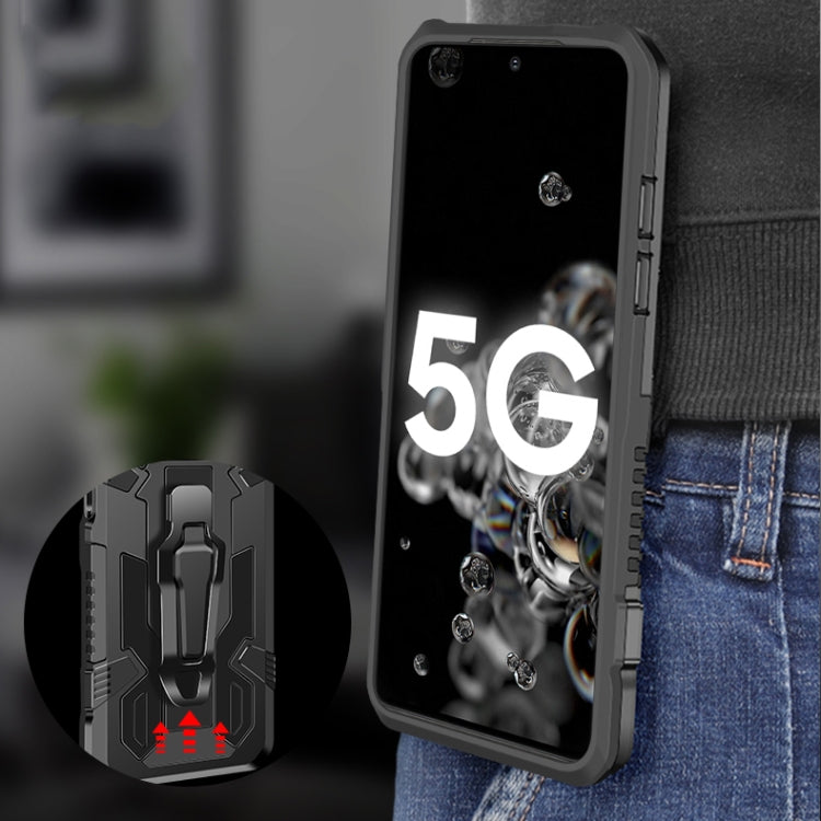 For Samsung Galaxy S21 Ultra 5G Machine Armor Warrior Shockproof PC + TPU Protective Case(Black) - Galaxy S21 Ultra 5G Cases by PMC TechLife | Online Shopping South Africa | PMC TechLife | Buy Now Pay Later Mobicred