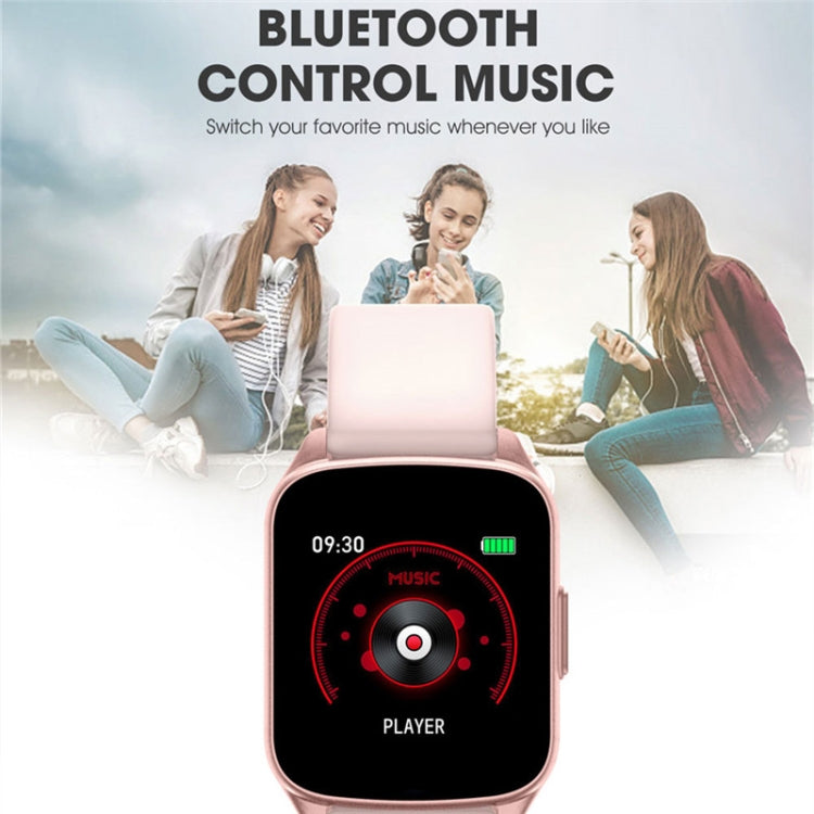 Lokmat KW17 1.3 inch TFT Screen IP68 Water-resistant Smart Watch, Support Sleep Monitor / Heart Rate Monitor / Blood Pressure Monitor(Pink)
