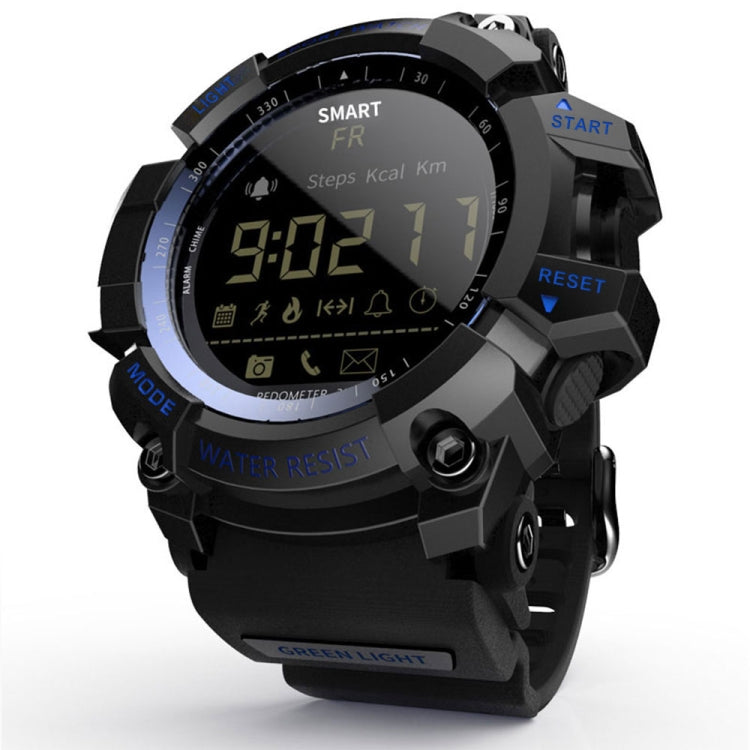 Lokmat MK16 LCD Screen 50m Water-resistant Smart Watch, Support Information Reminder / Remote Camera / Walking Motion Monitor(Blue)