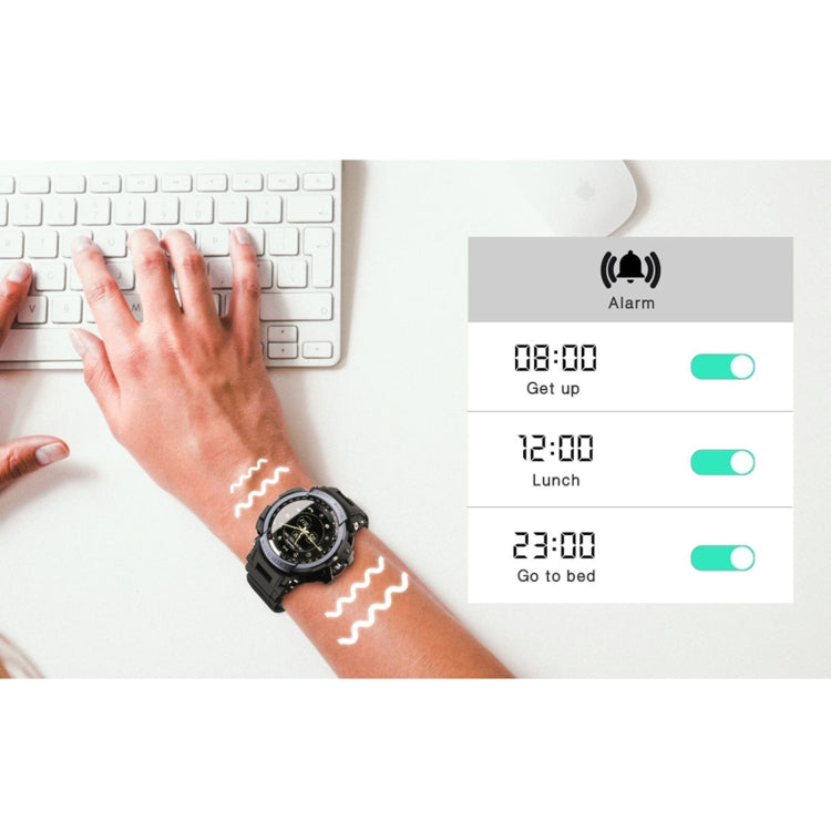 Lokmat MK28 1.4 inch FSTN Screen IP68 Waterproof Smart Watch, Support Information Reminder / Remote Camera / Sport Record(Black) - free shipping - PMC Jewellery - Order now!