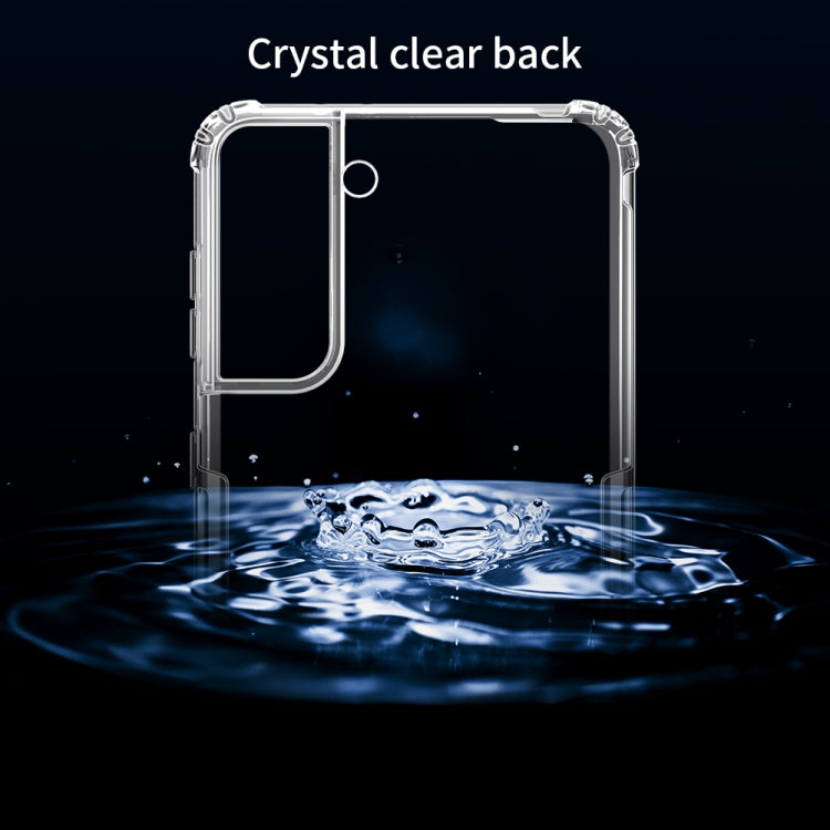 For Samsung Galaxy S21+ 5G NILLKIN Nature TPU Transparent Soft Protective Case(Grey)