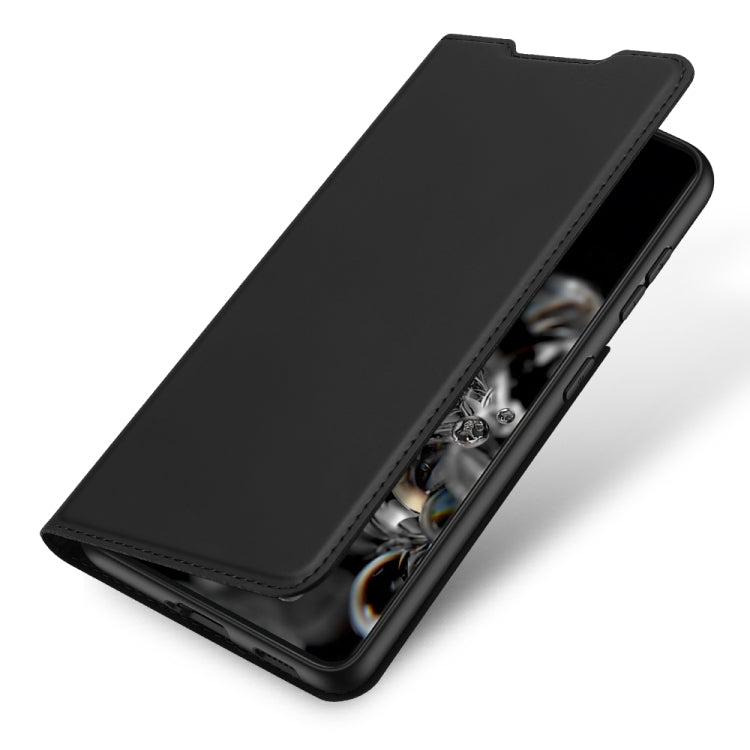 For Samsung Galaxy S21 5G DUX DUCIS Skin Pro Series Horizontal Flip PU + TPU Leather Case with Holder & Card Slots(Black)
