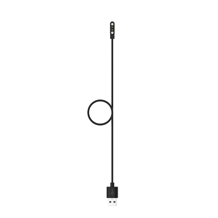 For Willful IP68 / SW021 / ID205U / ID205S USB Magnetic Charging Cable, Length: 1m(Black) - Charger by PMC Jewellery | Online Shopping South Africa | PMC Jewellery | Buy Now Pay Later Mobicred
