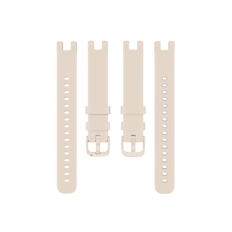 Compatible with Garmin Lily Silicone Watch Band(Khaki) - Watch Bands by PMC Jewellery | Online Shopping South Africa | PMC Jewellery | Buy Now Pay Later Mobicred