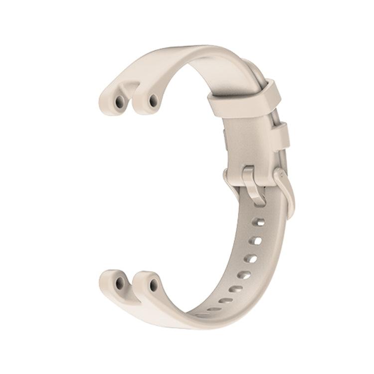Compatible with Garmin Lily Silicone Watch Band(Khaki) - Watch Bands by PMC Jewellery | Online Shopping South Africa | PMC Jewellery | Buy Now Pay Later Mobicred