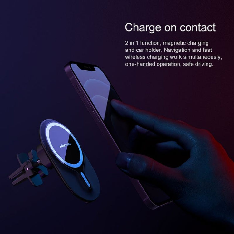 NILLKIN MagRoad Magnetic Car Holder with Wireless Charging