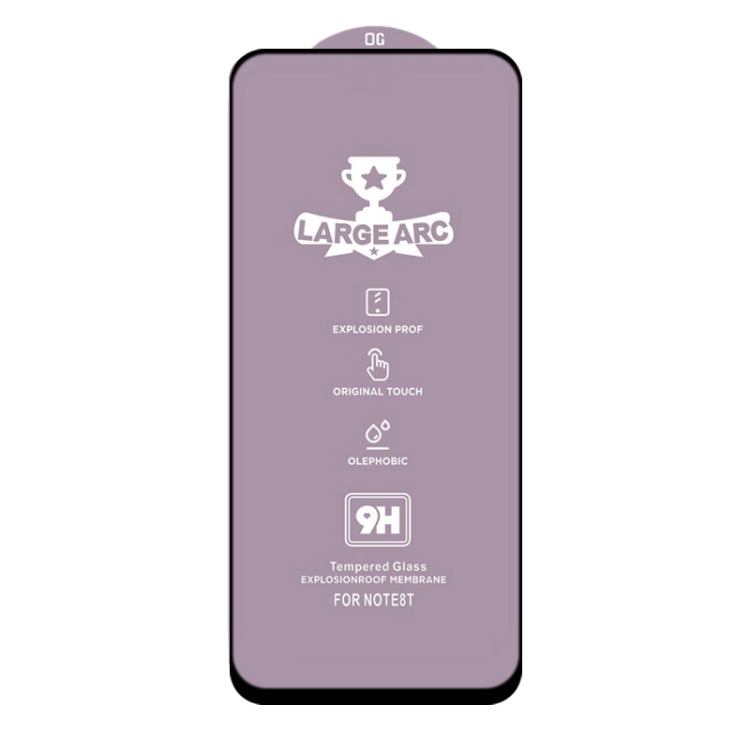 For Xiaomi Mi 10T Lite 5G 25 PCS 9H HD Large Arc High Alumina Full Screen Tempered Glass Film