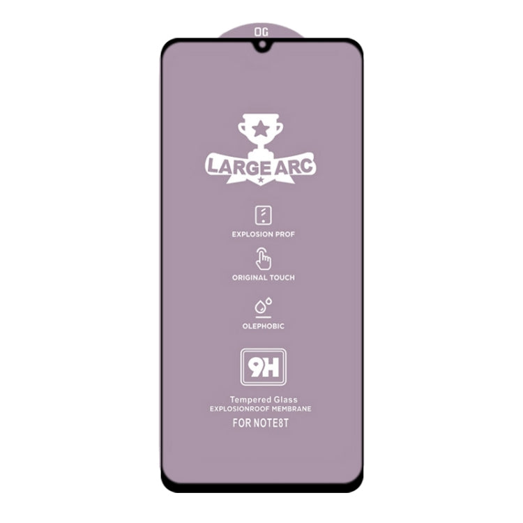 For Xiaomi Mi 10 Youth 5G 25 PCS 9H HD Large Arc High Alumina Full Screen Tempered Glass Film