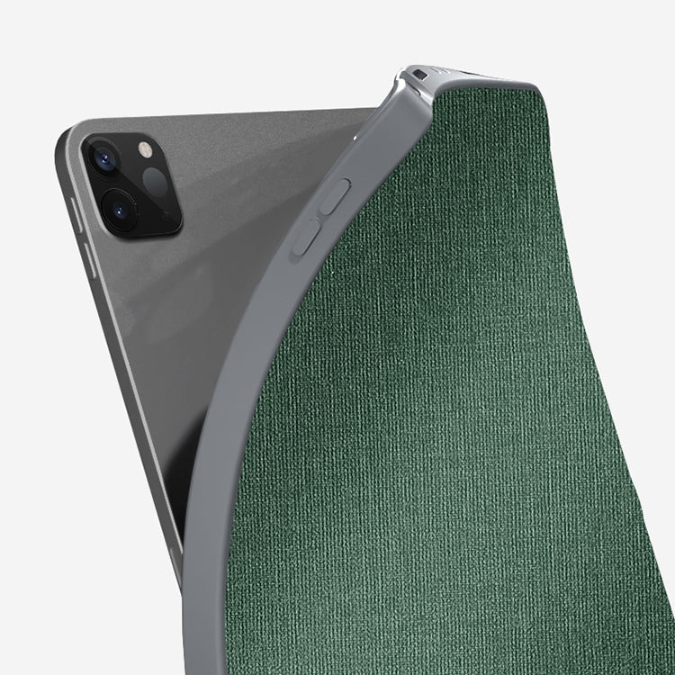 For iPad Pro 12.9 2022 / 2021 / 2020 Mutural Multi-fold Smart Leather Tablet Case(Black) - free shipping - PMC Jewellery - Order now!