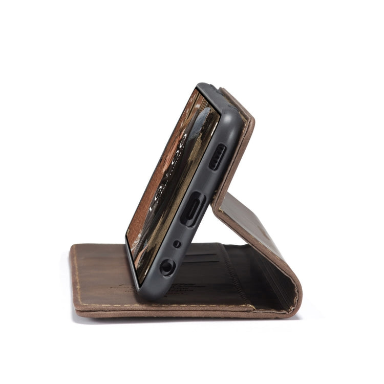 For Xiaomi Redmi Note 10 4G / Note 10s CaseMe 013 Multifunctional Horizontal Flip Leather Case with Holder & Card Slot & Wallet(Coffee) - free shipping - PMC TechLife - Order now!