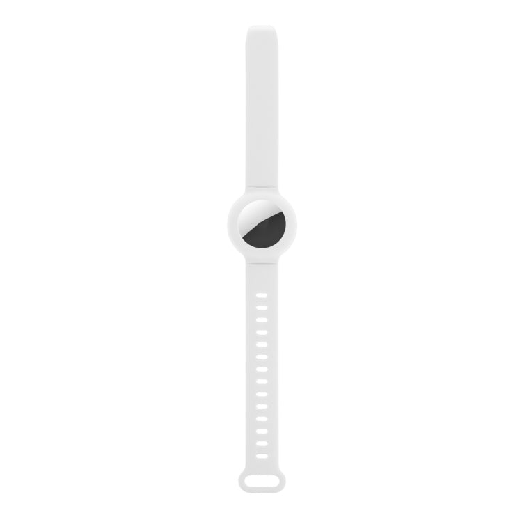 Silicone Anti-scratch Shockproof Protective Cover Soft Case For AirTag(White) - free shipping - PMC Jewellery - Order now!