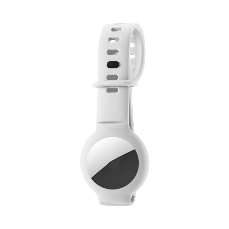 Silicone Anti-scratch Shockproof Protective Cover Soft Case For AirTag(White) - free shipping - PMC Jewellery - Order now!