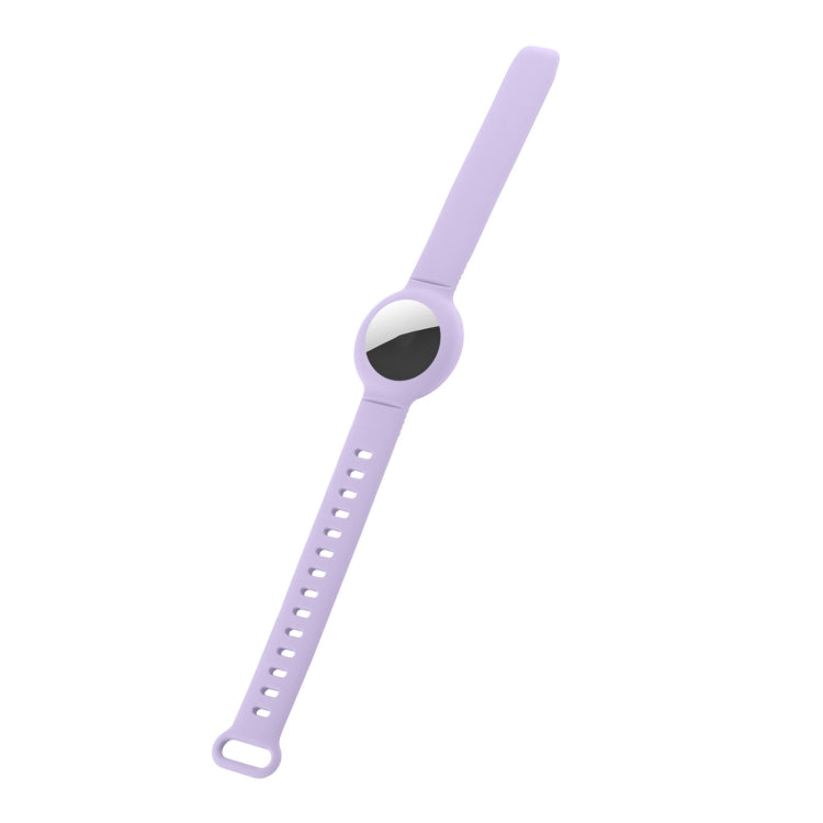 Silicone Anti-scratch Shockproof Protective Cover Soft Case For AirTag(Purple) - free shipping - PMC Jewellery - Order now!