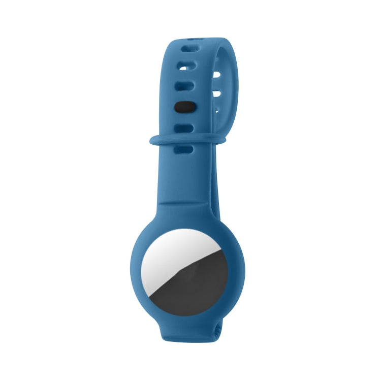 Silicone Anti-scratch Shockproof Protective Cover Soft Case For AirTag(Light Blue) - free shipping - PMC Jewellery - Order now!