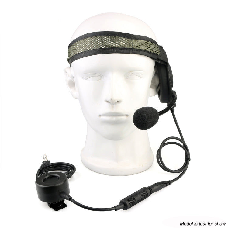 RETEVIS EH060K 2 Pin PPT Waterproof Tactical Military Headphone Microphone - free shipping - PMC Jewellery - Order now!