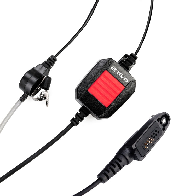 RETEVIS EA110M IP66 Waterproof 6 Pin Stylus PTT Air Guide Earphone Microphone with GP328plus Connector - Microphones & Headsets by RETEVIS | Online Shopping South Africa | PMC TechLife | Buy Now Pay Later Mobicred
