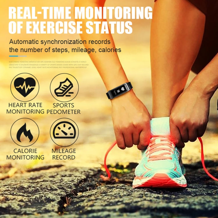 Y3 0.96 inch OLED Screen Smart Bracelet, Support Sleep Monitoring / Heart Rate Monitoring / Bluetooth Call(Black) - Smart Wristbands by PMC Jewellery | Online Shopping South Africa | PMC Jewellery | Buy Now Pay Later Mobicred