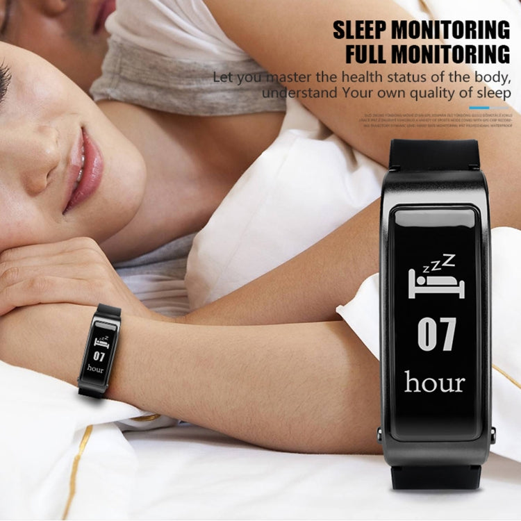 Y3 0.96 inch OLED Screen Smart Bracelet, Support Sleep Monitoring / Heart Rate Monitoring / Bluetooth Call(Black) - Smart Wristbands by PMC Jewellery | Online Shopping South Africa | PMC Jewellery | Buy Now Pay Later Mobicred