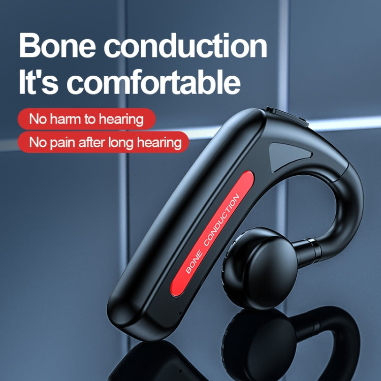 M-618 Bone Conduction Hanging Ear Stereo Bluetooth Headset(Blue)
