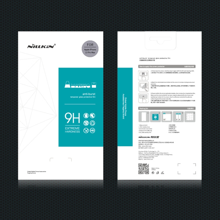 For iPhone 13 Pro Max NILLKIN H Explosion-proof Tempered Glass Film - iPhone 13 Pro Max Tempered Glass by NILLKIN | Online Shopping South Africa | PMC TechLife | Buy Now Pay Later Mobicred