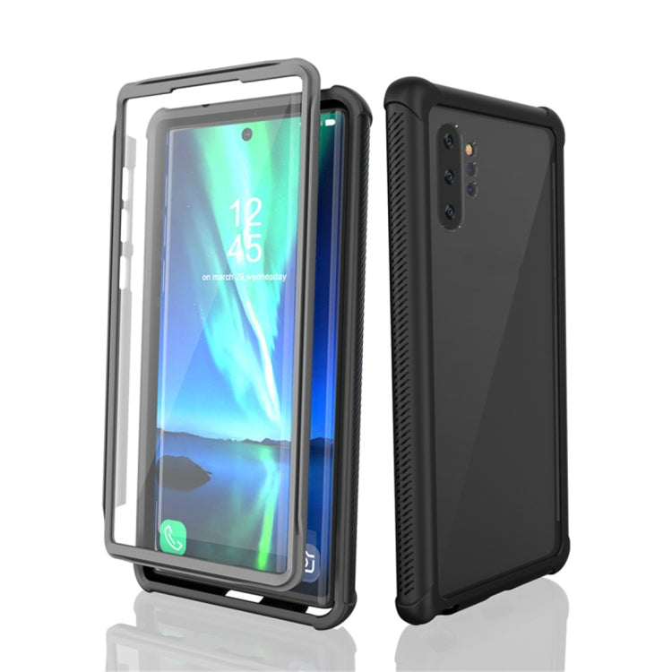 For Galaxy Note 10+ RedPepper Shockproof Scratchproof Dust-proof PC + TPU Protective Case(Black) - Galaxy Phone Cases by RedPepper | Online Shopping South Africa | PMC Jewellery | Buy Now Pay Later Mobicred