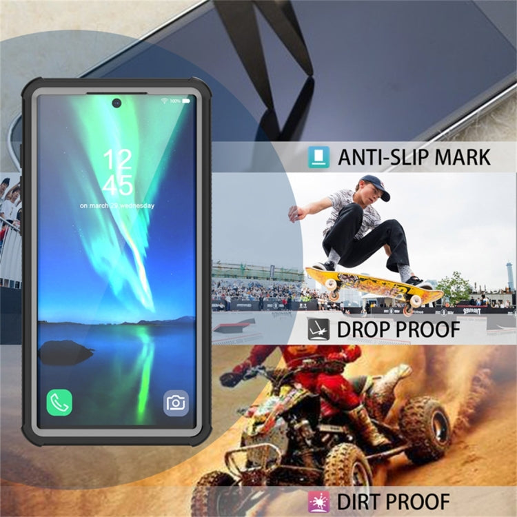 For Galaxy Note 10+ RedPepper Shockproof Scratchproof Dust-proof PC + TPU Protective Case(Black) - Galaxy Phone Cases by RedPepper | Online Shopping South Africa | PMC Jewellery | Buy Now Pay Later Mobicred