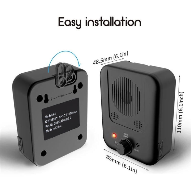 RC-309 Bark Control Devices Defer Nuisance Barking(Black) - free shipping - PMC Jewellery - Order now!