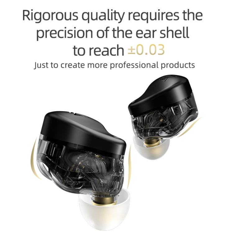 KZ AST 24-unit Balance Armature Monitor HiFi In-Ear Wired Earphone With Mic(Silver) - free shipping - PMC Jewellery - Order now!