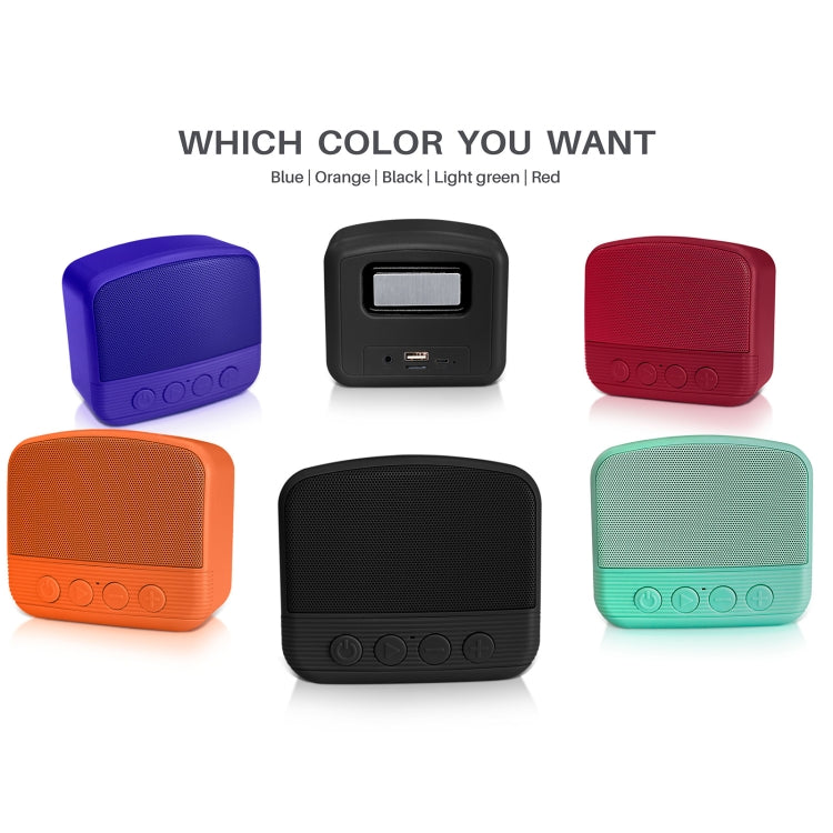 New Rixing NR-101 Mini TWS Bluetooth Speaker(Black) - Desktop Speaker by NewRixing | Online Shopping South Africa | PMC Jewellery | Buy Now Pay Later Mobicred