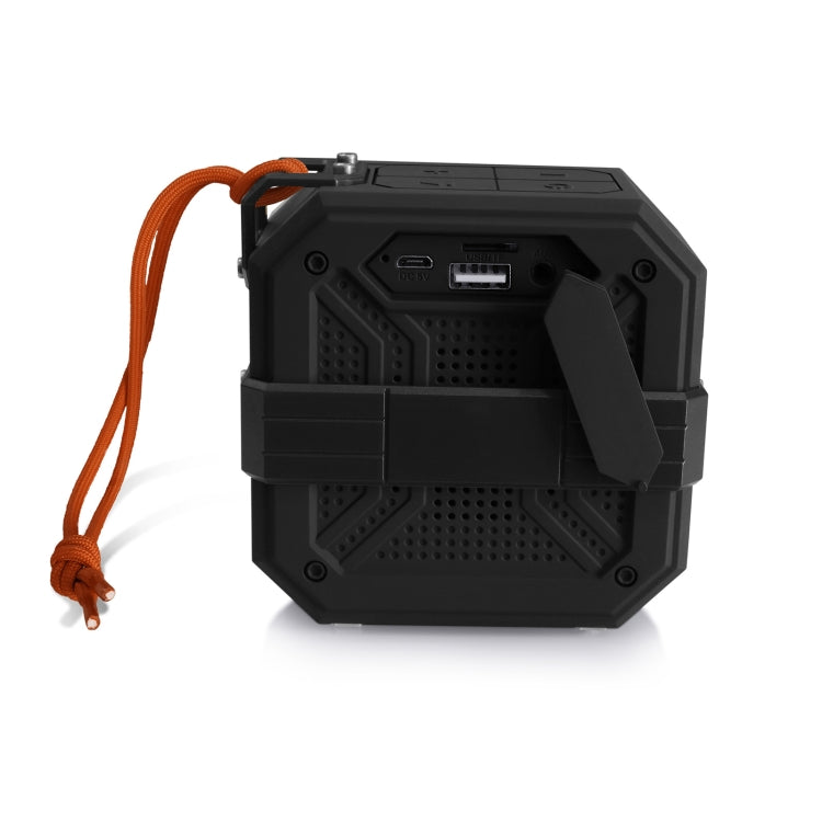 New Rixing NR-103 Mini TWS Bluetooth Speaker with Lanyard(Black) - free shipping - PMC Jewellery - Order now!