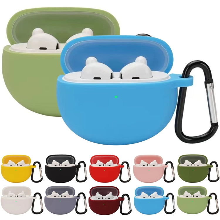 For OPPO Enco Air Anti-fall Wireless Earphone Silicone Protective Case with Hook(White) - free shipping - PMC TechLife - Order now!