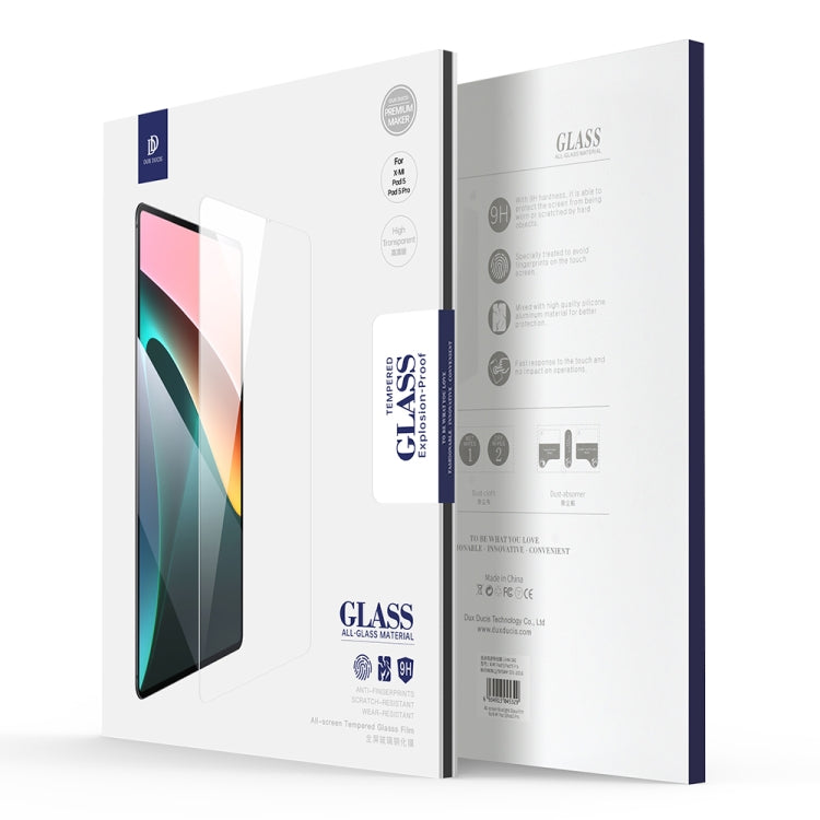 For Xiaomi Pad 5 / Pad 5 Pro DUX DUCIS 0.33mm 9H HD Full Screen Tempered Glass Film - free shipping - PMC Jewellery - Order now!
