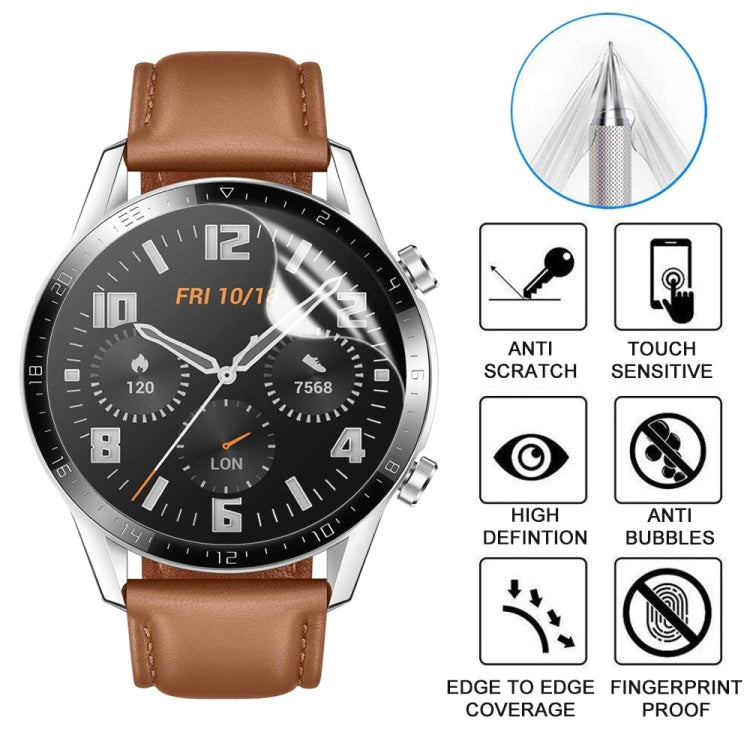D37mm 10 PCS TPU Round HD Soft Hydrogel Film Watch Screen Protector - Screen Protector by PMC Jewellery | Online Shopping South Africa | PMC Jewellery | Buy Now Pay Later Mobicred