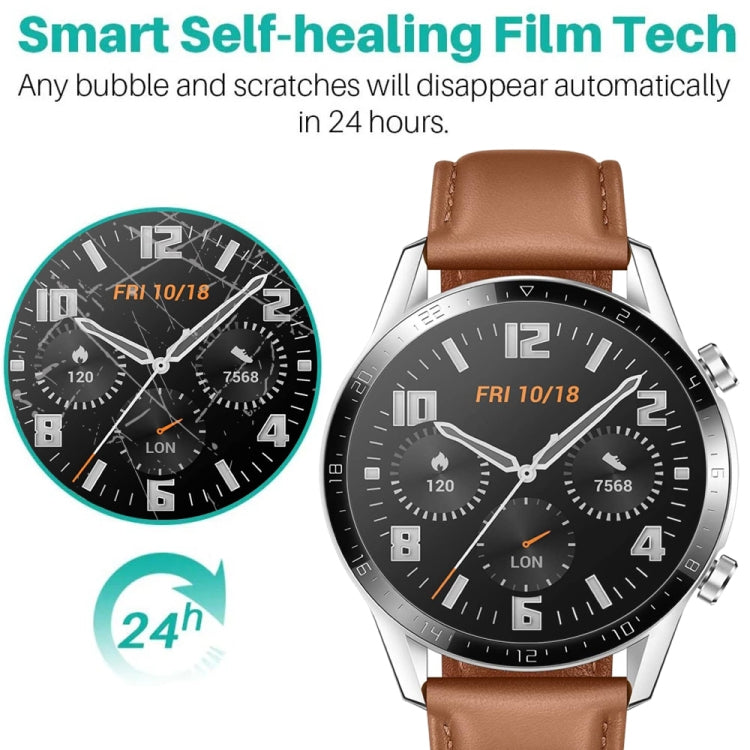 D37mm 10 PCS TPU Round HD Soft Hydrogel Film Watch Screen Protector - Screen Protector by PMC Jewellery | Online Shopping South Africa | PMC Jewellery | Buy Now Pay Later Mobicred