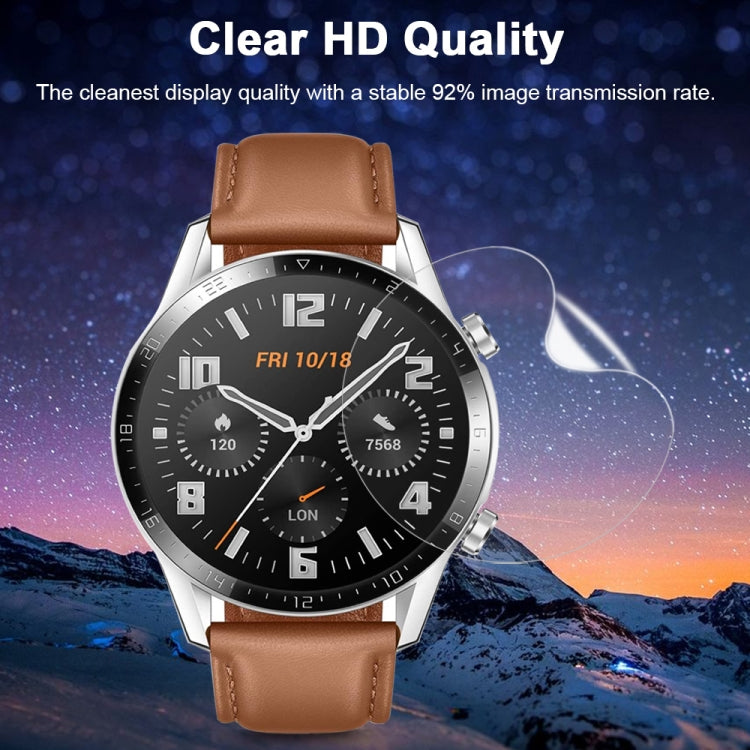 D37mm 10 PCS TPU Round HD Soft Hydrogel Film Watch Screen Protector - Screen Protector by PMC Jewellery | Online Shopping South Africa | PMC Jewellery | Buy Now Pay Later Mobicred
