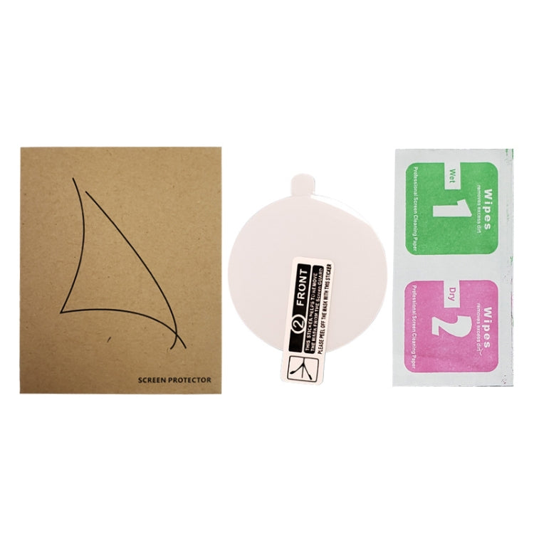 D37mm 10 PCS TPU Round HD Soft Hydrogel Film Watch Screen Protector - Screen Protector by PMC Jewellery | Online Shopping South Africa | PMC Jewellery | Buy Now Pay Later Mobicred