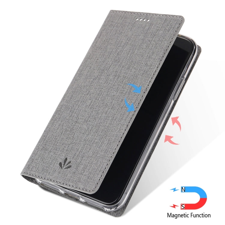 For Sony Xperia 5 ViLi Shockproof TPU + PU Horizontal Flip Protective Case with Card Slot & Holder(Black)