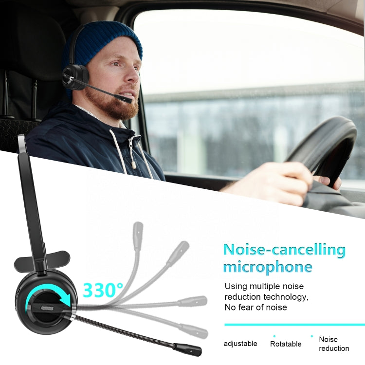 Anivia A8 Bluetooth Telephone Headset with Noise-cancelling Microphone(Black) - free shipping - PMC Jewellery - Order now!