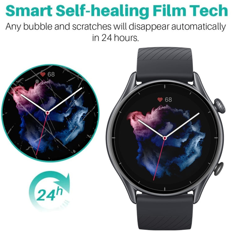 Curved 3D Composite Material Soft Film Screen Protector For Amazfit GTR 3 - Screen Protector by ENKAY | Online Shopping South Africa | PMC Jewellery | Buy Now Pay Later Mobicred