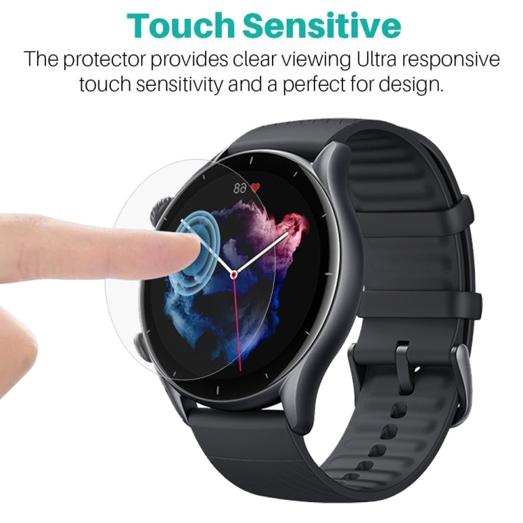 Curved 3D Composite Material Soft Film Screen Protector For Amazfit GTR 3 - Screen Protector by ENKAY | Online Shopping South Africa | PMC Jewellery | Buy Now Pay Later Mobicred