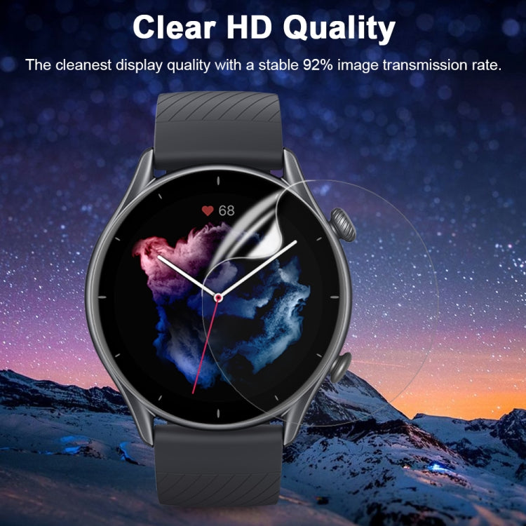 Curved 3D Composite Material Soft Film Screen Protector For Amazfit GTR 3 - Screen Protector by ENKAY | Online Shopping South Africa | PMC Jewellery | Buy Now Pay Later Mobicred