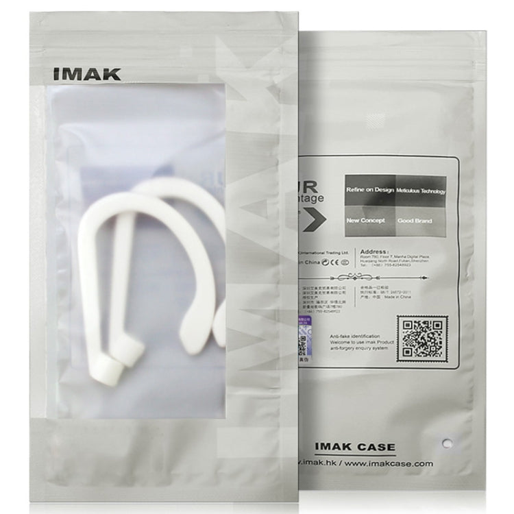 1 Pair imak Wireless Earphones Silicone Anti-lost Lanyard Ear Hook For AirPods 3(White) - Anti-lost & Holder by imak | Online Shopping South Africa | PMC TechLife