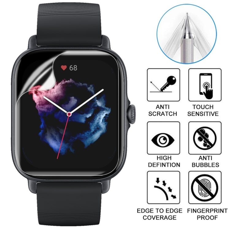 Curved 3D Composite Material Soft Film Screen Protector For Amazfit GTS 3 - Screen Protector by ENKAY | Online Shopping South Africa | PMC Jewellery | Buy Now Pay Later Mobicred