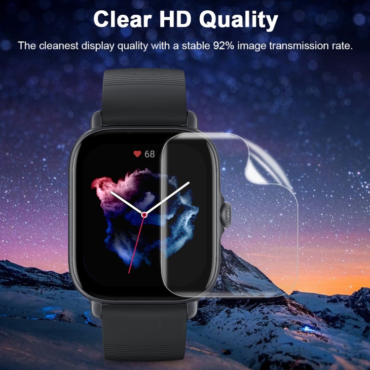 Curved 3D Composite Material Soft Film Screen Protector For Amazfit GTS 3 - Screen Protector by ENKAY | Online Shopping South Africa | PMC Jewellery | Buy Now Pay Later Mobicred