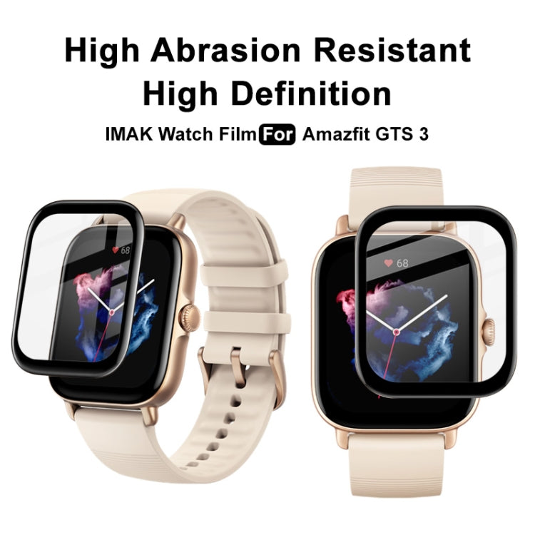For Amazfit GTS 3 IMAK Plexiglass HD Watch Protective Film - Screen Protector by ENKAY | Online Shopping South Africa | PMC Jewellery | Buy Now Pay Later Mobicred