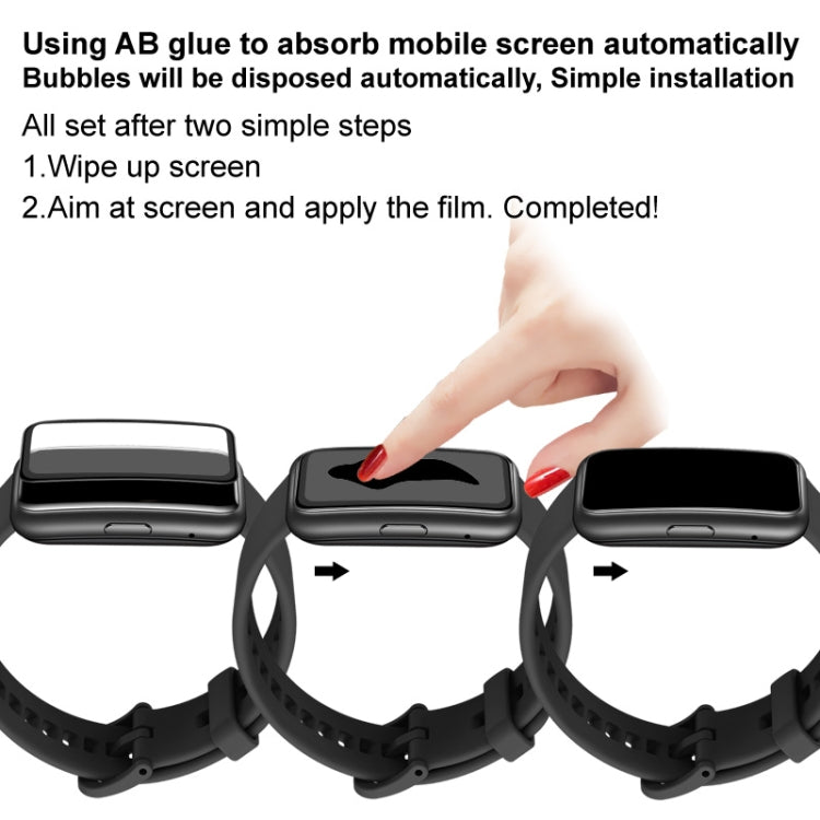 For Amazfit GTS 3 IMAK Plexiglass HD Watch Protective Film - Screen Protector by ENKAY | Online Shopping South Africa | PMC Jewellery | Buy Now Pay Later Mobicred