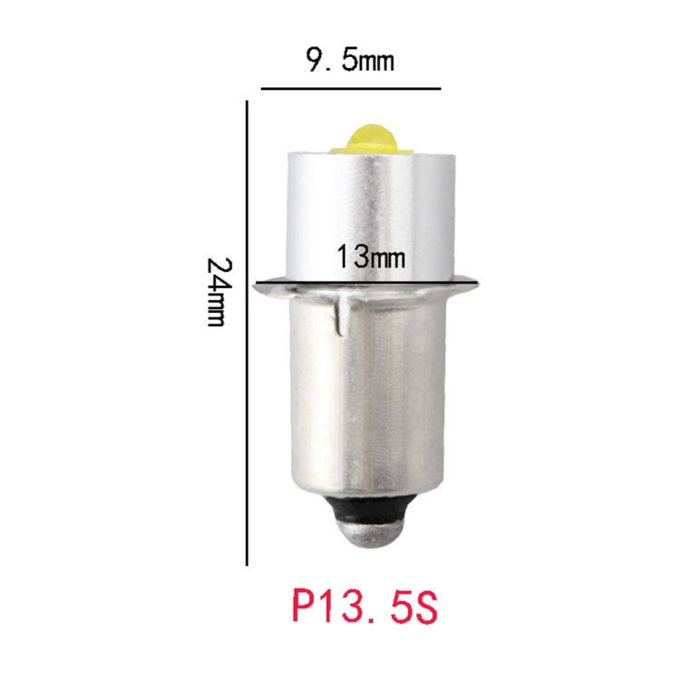 P13.5S 3W 1 LED 3535 SMD 150-200 LM LED Flashlight 3-12V